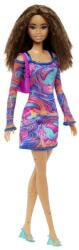 Mattel - Barbie modell - szivárványos márvány ruha