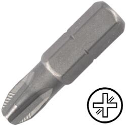 Cromwell No. 3 Phillips ACR II bordázott keresztpontos csavarbehajtó bit 1/4" hatszög illesztéssel, 25 mm (KEN5738646K)