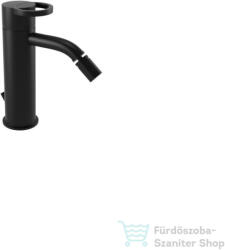 Bugnatese B-Color bidet csaptelep automata leeresztővel, matt fekete 6725NE (6725NE)