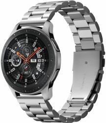 Huawei Watch GT 4 (46 mm) okosóra fémszíj - Spigen Modern Fit ezüst fémszíj (22 mm szíj szélesség)