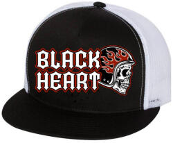 Black Heart Cască Black Heart Flames Wht (BH12657)