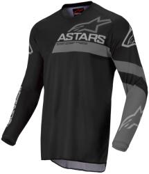 Alpinestars Racer Graphite pentru copii tricou motocross negru și gri (AIM173-0018)