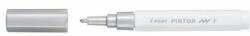 Pilot Marker cu vopsea Pilot Pintor Metalic EF argintiu 0.7mm varf rotund (PSW-PT-FS)
