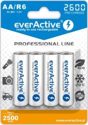 everActive AA 2600 mAh tölthető elem - 4db