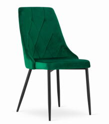  Scaun de sufragerie din catifea verde IMOLA