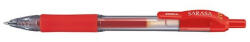 Zebra Zseléstoll ZEBRA Sarasa Retractable nyomógombos 0, 7 mm piros (07.0310304)