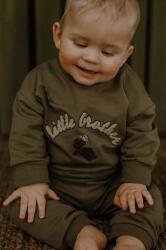 That's mine baba felső 005073 Finley Little Brother Sweatshirt barna, nyomott mintás - barna 86