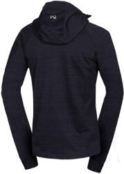 Northfinder Bluza fleece melange barbati Dammastock blackmelange (107722-274-106)