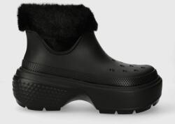 Crocs hócipő Stomp Lined Boot fekete, 208718 - fekete Női 39/40
