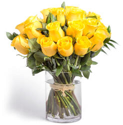Virág és ajándékküldés A'la Nature Sárga Rózsák - meglepetesem - 51 890 Ft