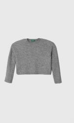 Benetton gyerek pulóver szürke, könnyű - szürke 150