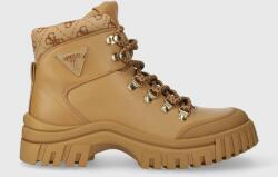 Guess bakancs LOFIRA bézs, női, platformos, FL8LOF ELE12 - bézs Női 38