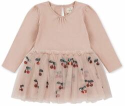 Konges Sløjd gyerek ruha rózsaszín, mini, harang alakú - rózsaszín 92 - answear - 29 990 Ft