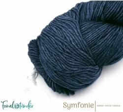 Symfonie Viva 1018 Midnight Blue - éjkék gyapjú fonal