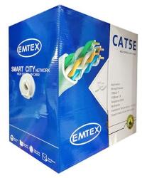 Emtex Cablu Ftp Cat5e Cupru 24awg 0.52mm 305m Emtex - Kab-emt8