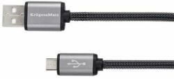 Krüger&Matz Cablu USB - micro USB, 20cm, Kruger&Matz - 402164