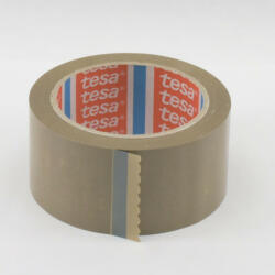  Ragasztószalag TESA 4120 50mm/66m barna PVC/NK/49my term. gumi csendes letekerésű