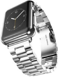 Apple Watch ezüst klasszikus fém szíj 42/44/45/49mm