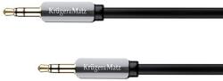 Krüger&Matz Cablu Jack 3.5mm tata la 3.5mm tata, 1m, KM0312P, L102152