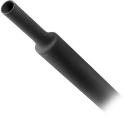 Set 10 tuburi termocontractante, 9.5mm, lungime 1m, negru, L100538