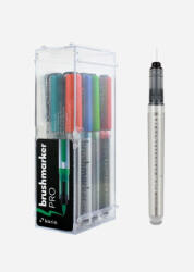 KARIN brushmarker Pro ecsetfilc készlet 12db műanyag dobozban