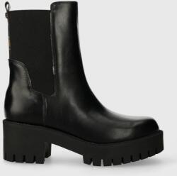 Guess bokacsizma WARIN fekete, női, magassarkú, FL8WAN ELE10 - fekete Női 36