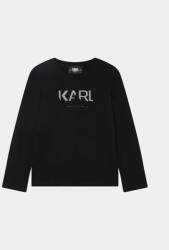 Karl Lagerfeld Kids Blúz Z15447 D Fekete Regular Fit (Z15447 D)