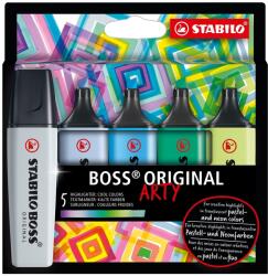 STABILO Boss Original ARTY 5 db-os szövegkiemelő készlet, hideg színek