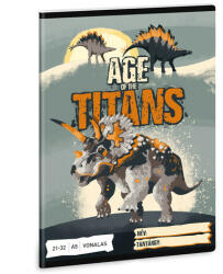 Ars Una 2132, vonalas A5 füzet Age of the Titans (5261) 23