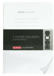 Herlitz my. book flex betét A5 / 2 x 40 lap kockás