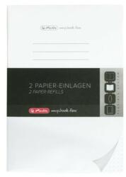 Herlitz my. book. flex betét A5 / 2 x 40 lapos pontozott