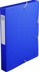 Exacompta füzetbox, PP, A4, 40mm, kék