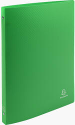 Exacompta iratrendező, PP (A4, 1, 5 cm, 4 gyűrűs) világoszöld
