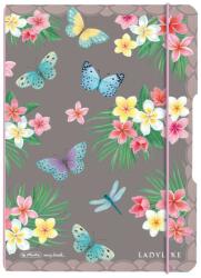 Herlitz my. book flex A5 füzet 40 lapos ponthálós Ladylike Butterflies