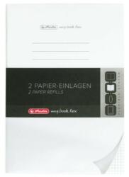 Herlitz my. book flex betét A4 / 2 x 40 lap kockás