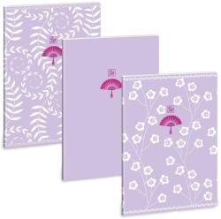 Ars Una A4 extra kapcsos füzet ponthálós Purple Spring (5245) 22