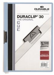 DURABLE Duraclip clip-mappa, 30 lapig, kék
