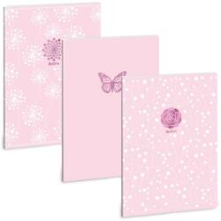 Ars Una A4 extra kapcsos füzet ponthálós Pink Spring (5242) 22