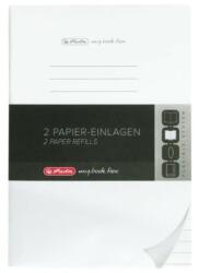 Herlitz my. book flex betét A4 / 2 x 40 lap vonalas