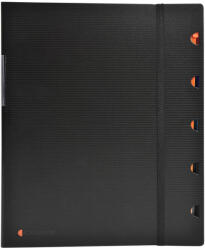 Exacompta Exactive Exaview bemutató mappa, 40 zsebes, kieg. fekete