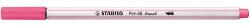 STABILO Pen 68 brush ecsetfilc pink