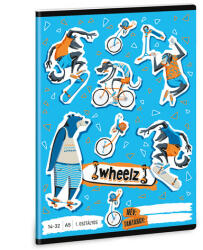 Ars Una 1432, I. oszt. A5 füzet Wheelz (5262) 23