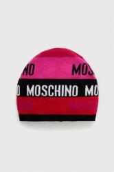 Moschino gyapjú sapka rózsaszín, gyapjú - rózsaszín Univerzális méret - answear - 36 990 Ft