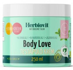  Herbiovit Body Love testápoló krém - 250ml - gyogynovenybolt