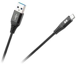 Rebel Cablu USB - micro USB, Rebel, 50 cm, Negru (RB-6000-050-B)