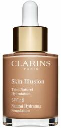 Clarins Skin Illusion Natural Hydrating Foundation világosító hidratáló make-up SPF 15 árnyalat 112.3N Sandalwood 30 ml