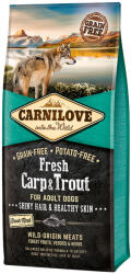 CARNILOVE 2x12kg Carnilove Fresh Adult ponty & pisztráng száraz kutyatáp