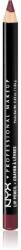  NYX Professional Makeup Slim Lip Pencil ajakceruza árnyalat 804 Cabaret 1 g