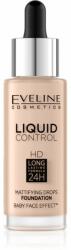 Eveline Cosmetics Liquid Control folyékony make-up pipettával árnyalat 002 Soft Porcelain 32 ml