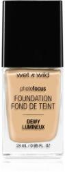 Wet n Wild PhotoFocus könnyű hidratáló alapozó az élénk bőrért árnyalat Soft Beige 28 ml